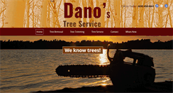 Desktop Screenshot of danostreeservice.com