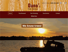 Tablet Screenshot of danostreeservice.com